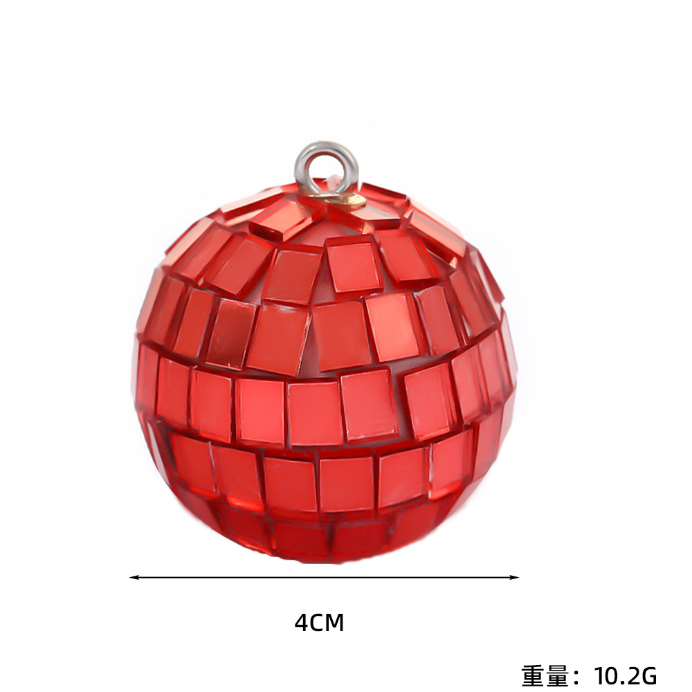 Clou corne de mouton rouge 4cm