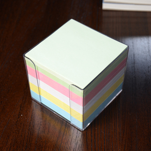 Manufacturer Customized with logo and with Plastic Box <strong>Memo</strong> Pads Paper Cubes <strong>Notepad</strong> Paper Note Paper <strong>Block</strong> <strong>Memo</strong> Cubes
