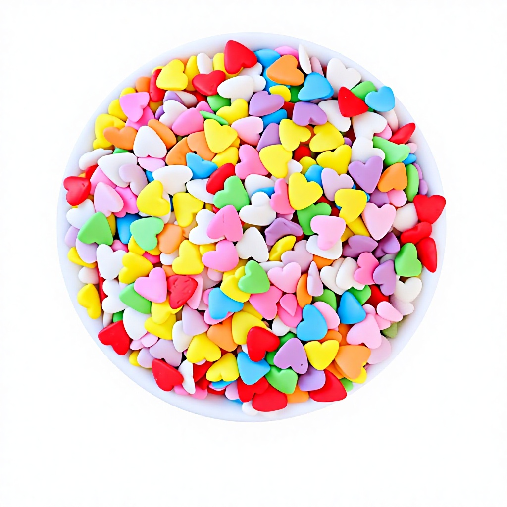 Zucchero a velo rosso a fette "Love", 100g