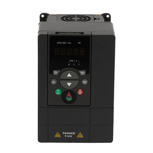 Inversor de frecuencia de riego Convertidor de 1 fase A 3 fases DC AC Bomba solar MPPT Controlador Extractor Industrial VFD con Lcd Led