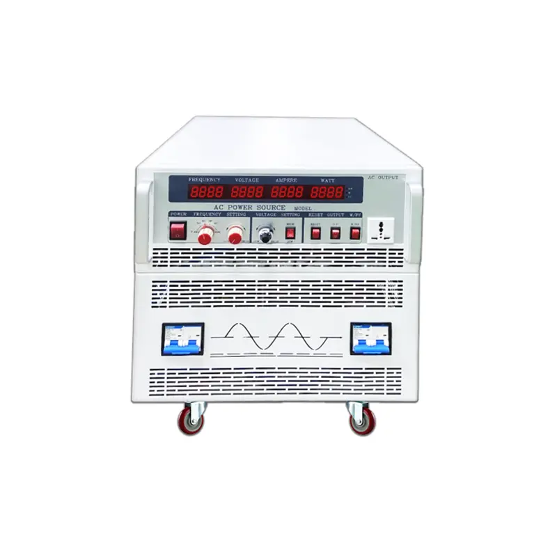 可変電圧および周波数の単相5KVA AC電源 (0-300V、50- 60Hz) - PA62005A