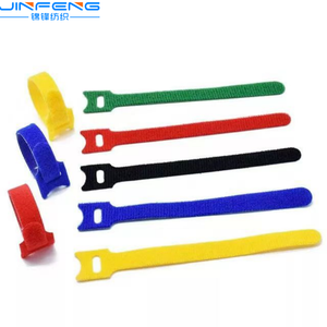 Gancho y bucle multiusos autoadhesivo elástico de Velcroes de encuadernación de cables reutilizables personalizados OEM/ODM - Product Image 1