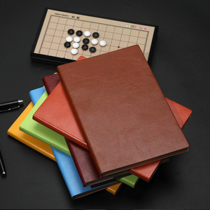 Diario logo Arco Iris cubierta rejilla impresa banda elástica para buen precio cuaderno de madera - Product Image 2