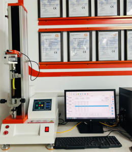 Macchina di prova universale per Test di lastre in acciaio Servo 1KN - Product Image 4