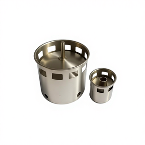 Поплавок из нержавеющей стали 50 мм с поплавочной камерой и крышкой - Product Image 3