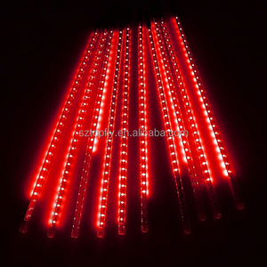 หลอดไฟฝนดาวตกกันน้ำ IP65 50ซม. สำหรับตกแต่งต้นไม้ไฟ LED ฝนดาวตกฝนดาวตก - Product Image 3