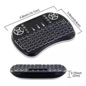 2.4G Wireless Mini <strong>Keyboard</strong> for Smart Tv Arabic <strong>Keyboard</strong> <strong>Android</strong> TV Remote <strong>Control</strong> - Product Image 4