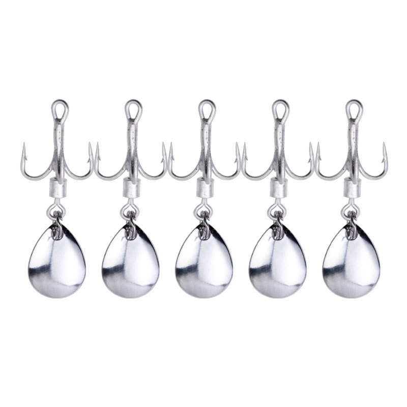 Cuillère à triple hameçon Argent