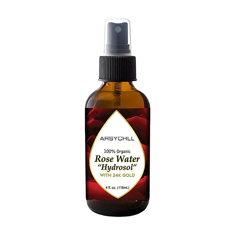 Wholesale 100% pure natural & organic rose water facial toner