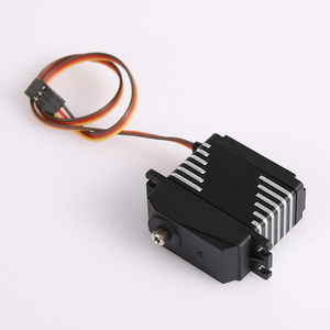 Servolar dijital 45KG Servo RC araba Robot helikopter tekne için 360 derece dişli Arduino Diy kiti için