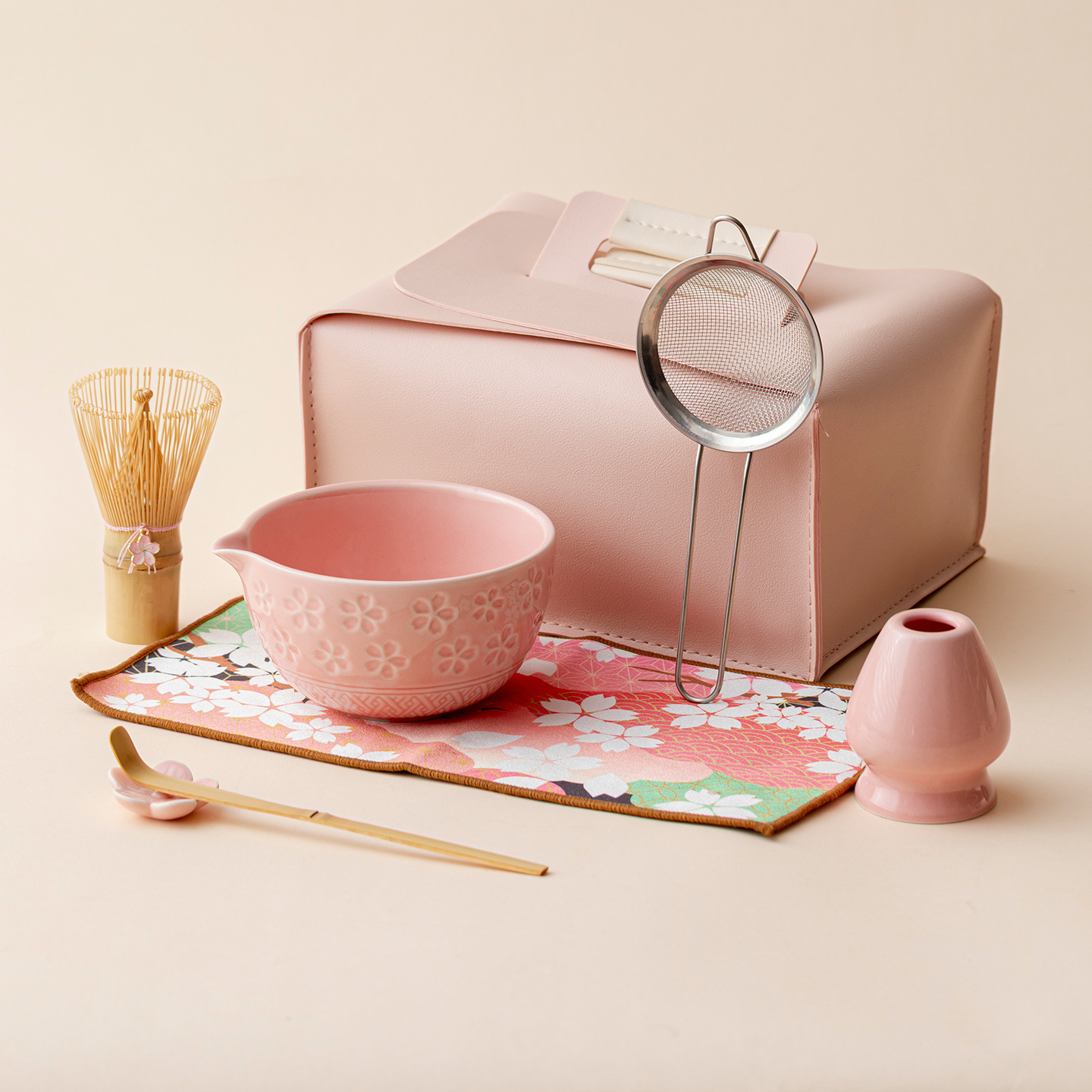 7 pcs set -- set 3 Pink