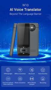 タッチスクリーン付きW10オーディオ言語翻訳者インスタント双方向音声スマート翻訳者 - Product Image 3