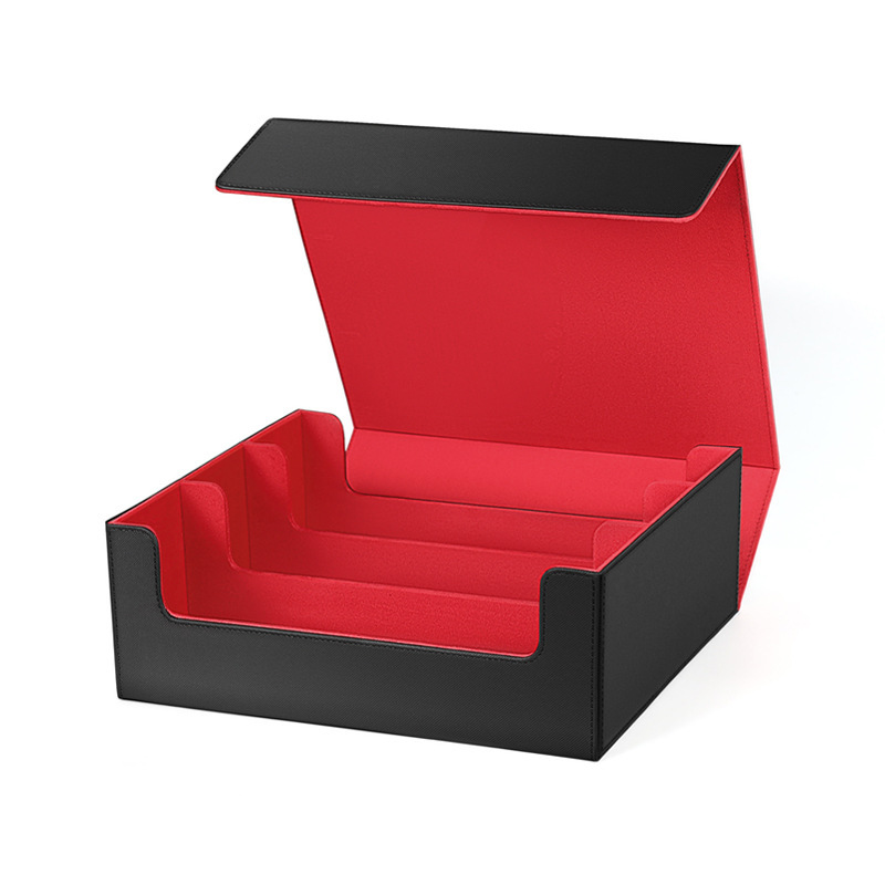 Intérieur noir et rouge