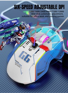 2023 Neuer Trend computer 12000 DPI 6 Tasten RGB Wireless Wired RGB Gaming Mouse für Spieler - Product Image 4