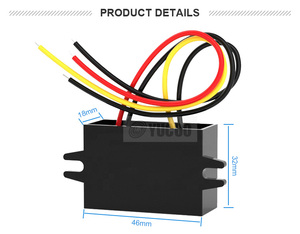 汽车用转换器8-32VDC至6VDC 1A 2A 3A dc-dc降压降压转换器 - Product Image 5