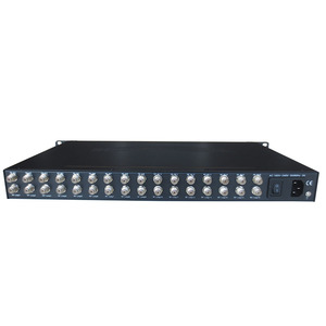 Receptor de TV Digital HD IRD de 16 canales, decodificador DVB-S/S2/T/T2 RF DVB a IP Gateway, receptor sintonizador profesional - Product Image 1