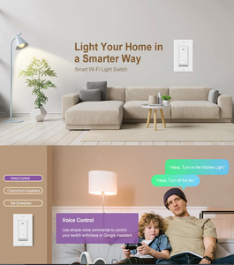 Tuya akıllı anahtar 120-tip abd standart Alexa ses kontrolü sıfır yangın akıllı Zigbee abd standart buton anahtarı - Product Image 6