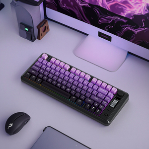 High-End Ergonomic Gaming <strong>Keyboard</strong> 81keys DKL <strong>Size</strong> Dual Color Injection Low High <strong>Keys</strong> Membrane for Comfortable <strong>Computer</strong> PC Gamer - Product Image 3