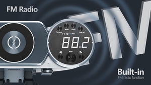 2023 New Arrival Multifunction Chargers Speaker Wireless Charger BT FM Radio TF AUX USB Hand Free Alarm Clock Night Light <strong>Charge</strong> - Product Image 6