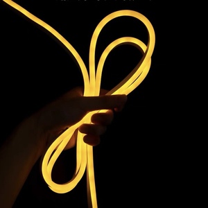 การใช้พลังงานต่ําโค้ง 12 24 วัตต์ 6*12 มม. 8*16 มม. หลอดซิลิโคนกระจายแสง LED แถบนีออน - Product Image 4