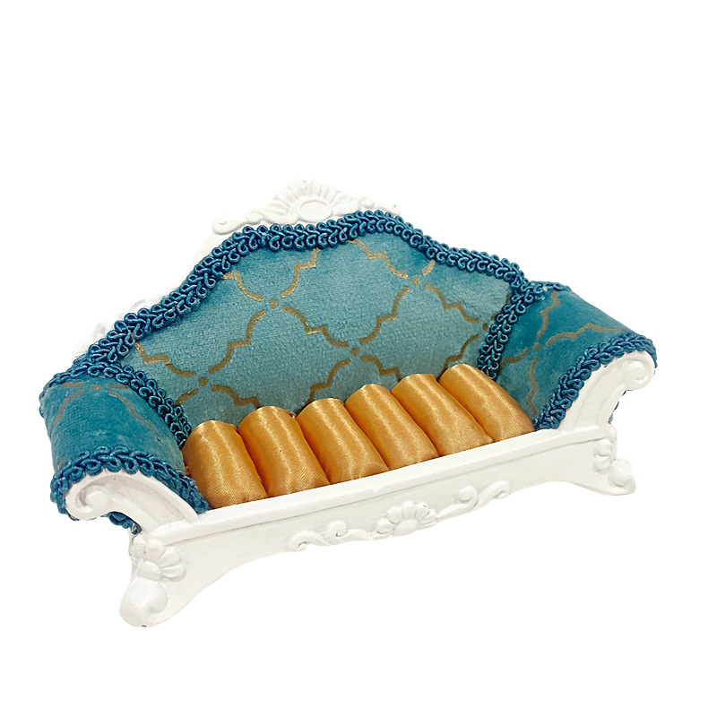 Canapé bleu