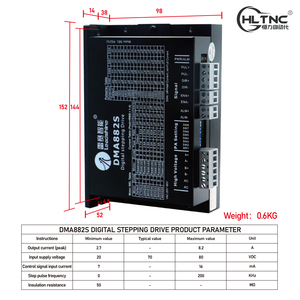 Stepper Drive a circuito aperto Nema 23 motore passo 57 Nema 23 Driver DMA882S - Product Image 5