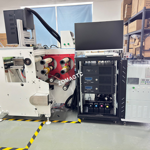 Carta termica industriale automatica data di produzione QR Code UV Roll To Roll codice a barre adesivo stampante macchina da stampa - Product Image 3