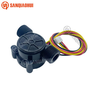SQH102 Sensor de flujo de agua líquida de efecto Hall de salida de pulso a prueba de explosiones Tamaño OEM Venta directa de fábrica