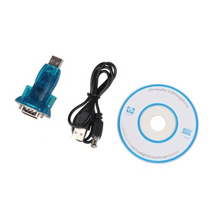 Werks großhandel Hochgeschwindigkeits-USB 2.0 zu RS232 Doppel chipsatz Serieller DB9-Adapterkonverter Stecker zu Stecker USB zu RS232 - Product Image 3