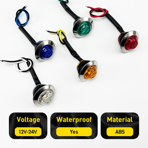 Luces Led Para ไฟกวาดล้างรถบรรทุก 12v 24v รถยนต์สากล Led รถบรรทุกไฟ LED เครื่องหมายด้านข้าง - Product Image 3