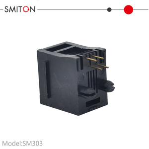 PCB dayanağı RJ9 kadın 4PIN modüler 4P4C Jack - Product Image 5