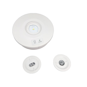 Su geçirmez şarj edilebilir Lens3 saat acil ışık tavana monte LED yangın acil aşağı ışık - Product Image 3