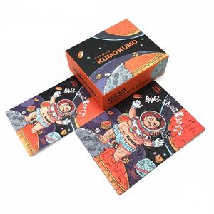 Bộ xếp hình giấy cứng dày 48 mảnh dành cho trẻ em, làm thủ công, kèm hộp màu - Product Image 2