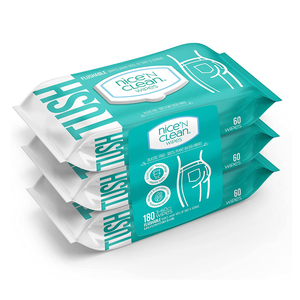 1つ購入すると1つ無料になりますIWSFG承認のフラッシュ可能な滅菌ウェットトイレワイプ - Product Image 5