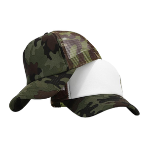 AI-MICH hazır gemi boş Golf Mesh 5 Panel Truker kapaklar özel tasarımlar işlemeli Logo kamyon şoförü şapkaları - Product Image 6