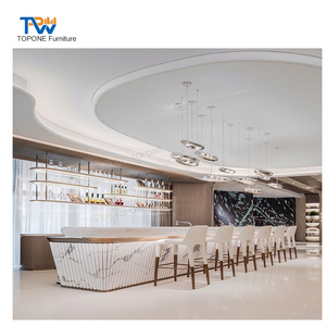 New Bar Counter Design Concept <strong>3D</strong> Unique Bar Counter <strong>Rendering</strong> Commercial Restaurant Hotel Lounge Bar Builder - Product Image 4