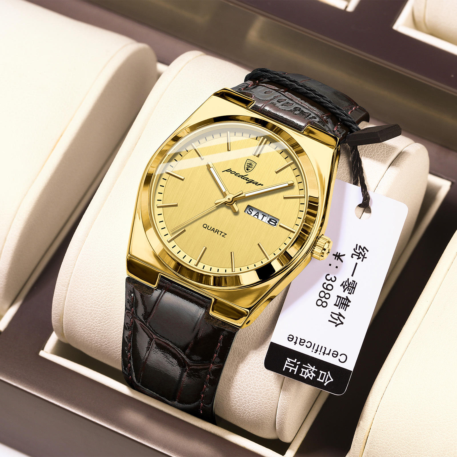 Leather-Gold