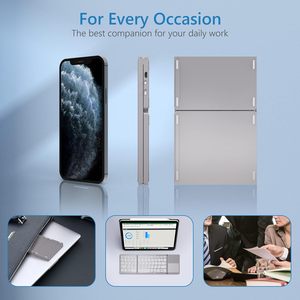 Ce Fcc Rohs 64 Keys Folding Multi <strong>Device</strong> Mini Foldable <strong>Bluetooth</strong> <strong>Keyboard</strong> Touchpad New English Wireless <strong>Keyboard</strong> <strong>for</strong> <strong>Android</strong> - Product Image 3