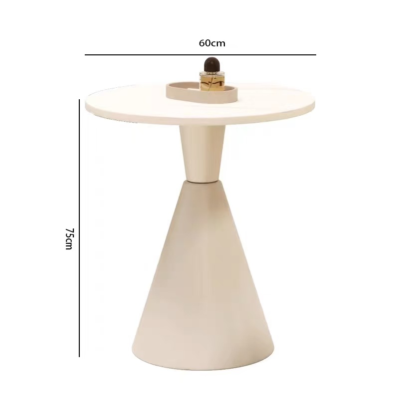 mesa de té de pizarra
