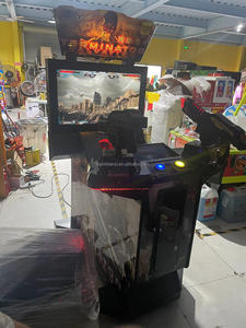 ターミネーター4シューティングアーケードゲーム機子供用シミュレーターボードコイン支払いエンターテインメント