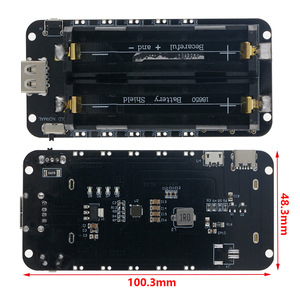 Zwei-Spannungs-Lithium-Batterie-Abschirmung V8 Mobile Power Expansion Board-Modul 5V/3A 3V/1A Micro-USB Für Arduino ESP32 ESP8266