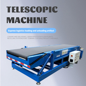 Pesante sistema di automazione del magazzino in testa di carico del camion che scarica la cinghia telescopica Mobile del trasportatore per i ristoranti - Product Image 6