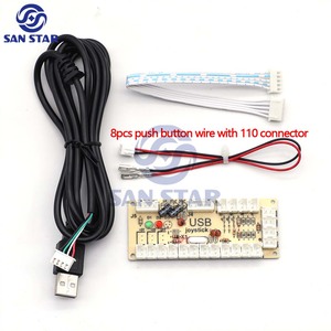 USB-контроллер с нулевой задержкой, аркадный usb-кодировщик, аркадный контроллер в течение 7 дней, кнопочный кабель - Product Image 5