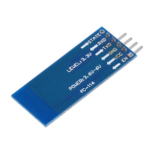Bluetooth Serielle Port-Grundplatte HC-05 Modul-Grundplatte HC-06 Smart Car DIY-Zubehör mit klarer Taste - Product Image 5