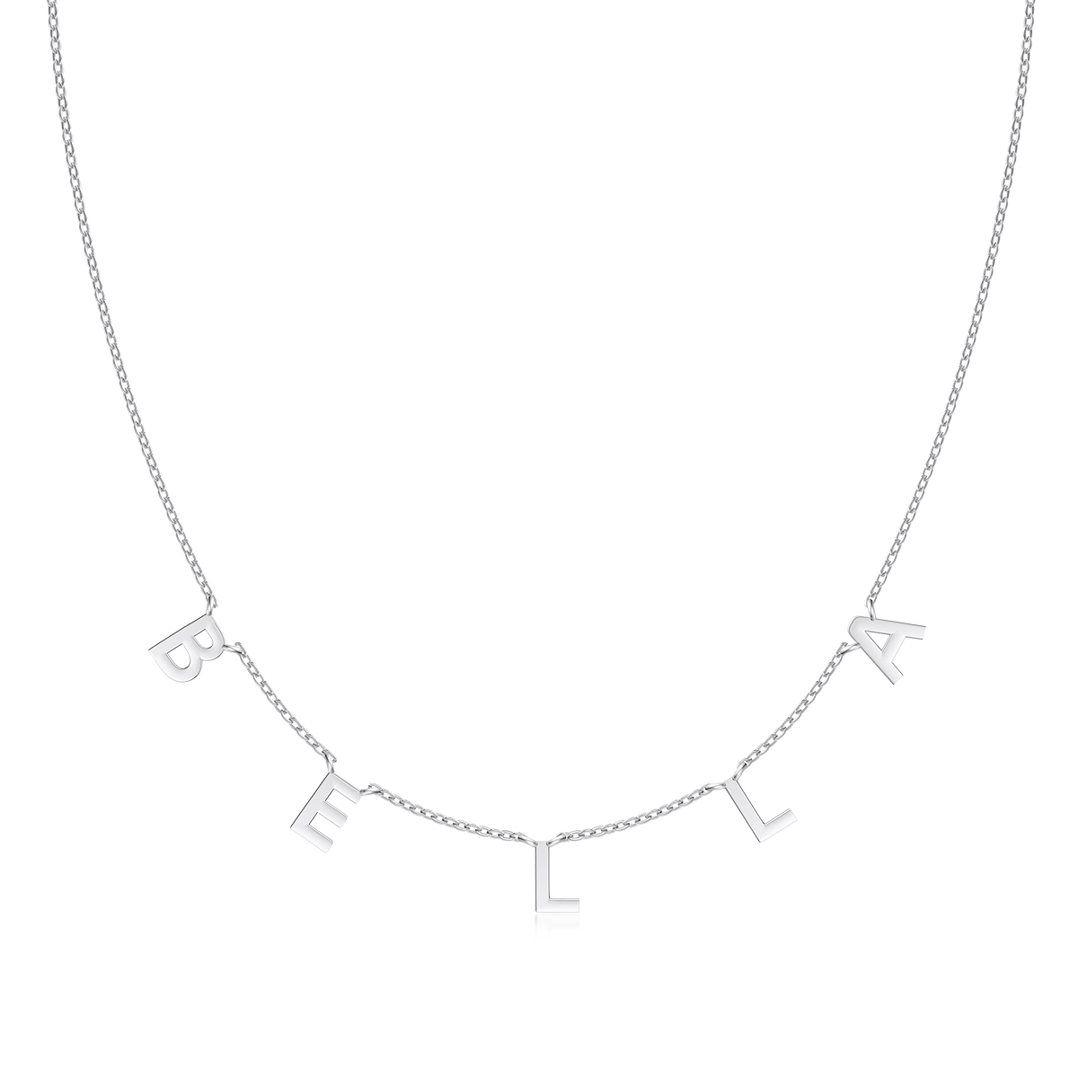 Bella - Plaqué Rhodium