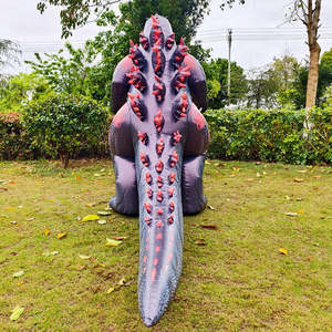 Thiết kế mới phim hoạt hình động vật nhân vật diễu hành hiệu suất Inflatable đi bộ Linh Vật Trang Phục Gấu Panda <span class=keywords><strong>Godzilla</strong></span> đốt hiệu ứng - Product Image 6