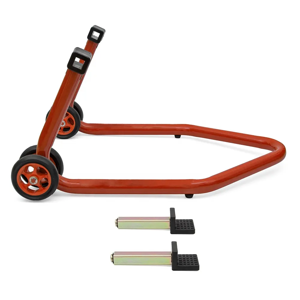 Paddock — support arrière universel de bobine Orange pour moto, boîte de qualité supérieure