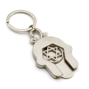Ustom-Llavero de metal con forma de cruz de Jesús, llavero con diamantes de imitación - Product Image 3