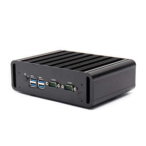 Doble 1000M LAN computadora Ubuntu integrado barebone sistema i5 5200U pc mini - Product Image 1