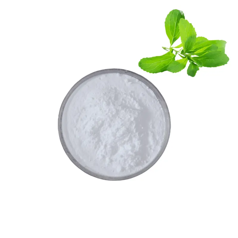 Chine Fabricant Stevia Édulcorant 100% Extrait de feuille de Stevia biologique naturel pour la poudre de stéviosides de soins de santé